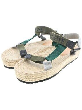 Loewe Sandals Khaki